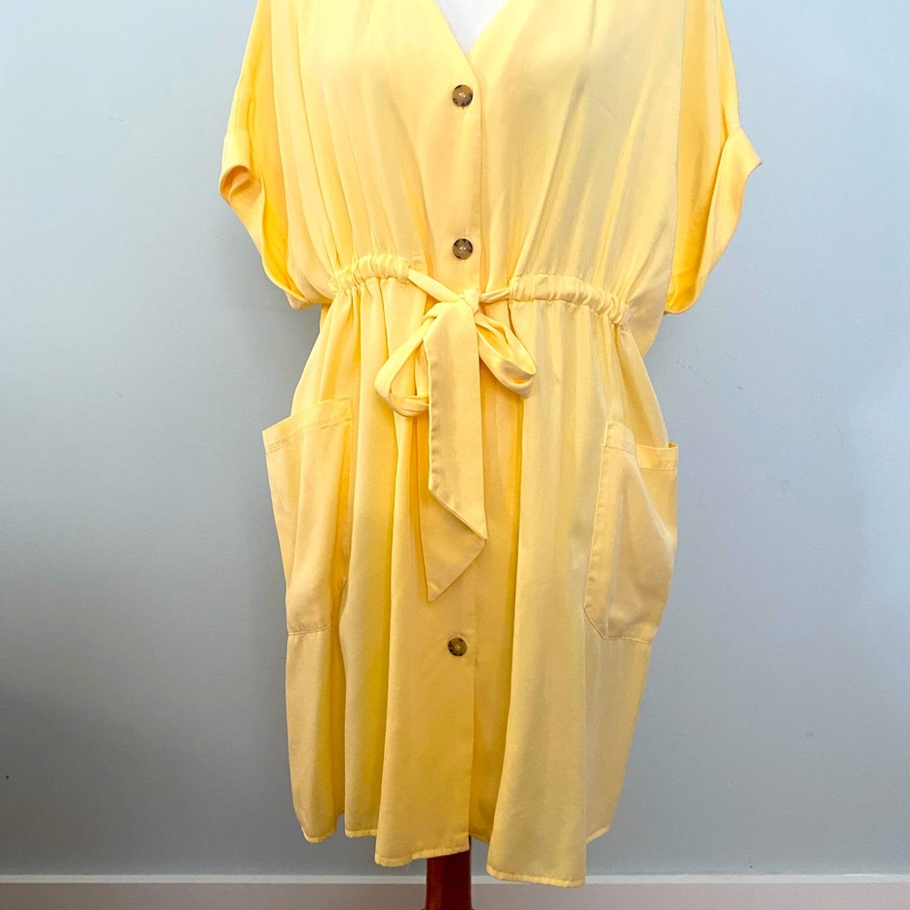 ZARA YELLOW DRESS